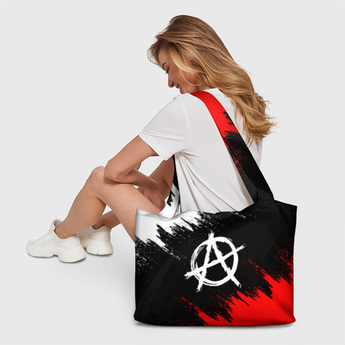 Пляжная сумка 3D Анархия anarchy - фото 6