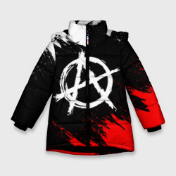 Зимняя куртка для девочек 3D Анархия anarchy