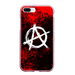 Чехол для iPhone 7Plus/8 Plus матовый Анархия anarchy