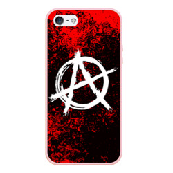 Чехол для iPhone 5/5S матовый Анархия anarchy