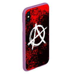 Чехол для iPhone XS Max матовый Анархия anarchy - фото 2