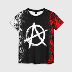 Женская футболка 3D Анархия anarchy