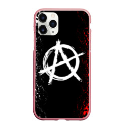 Чехол для iPhone 11 Pro матовый Анархия anarchy