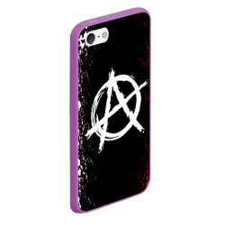 Чехол для iPhone 5/5S матовый Анархия anarchy - фото 2