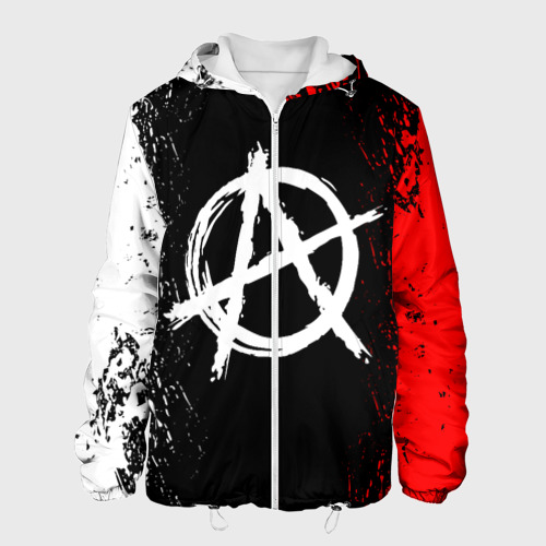 Мужская куртка 3D Анархия anarchy, цвет 3D печать