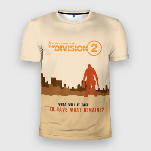 Мужская футболка 3D Slim Tom Clancy's The Division 2, цвет 3D печать