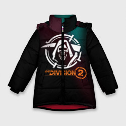 Зимняя куртка для девочек 3D The Division 2 Logo