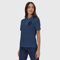 Женское поло хлопок Сова - фото 2