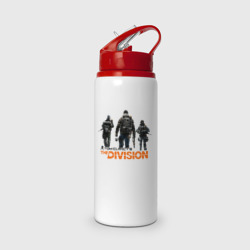 Бутылка для воды с трубочкой The Division 2