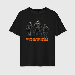 Женская футболка хлопок Oversize The Division 2