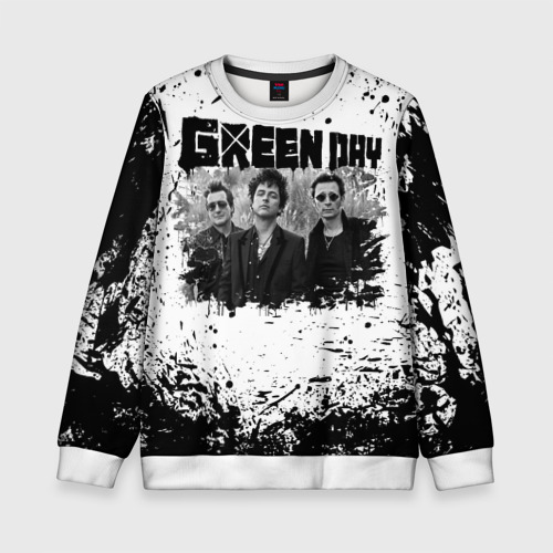 Детский свитшот 3D GreenDay, цвет 3D печать