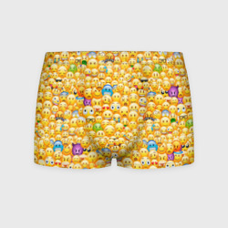 Мужские трусы 3D Смайлики Emoji