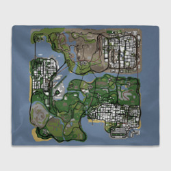 Плед 3D San Andreas