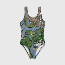 Детский купальник 3D San Andreas - фото 2