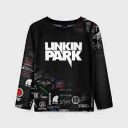 Детский лонгслив 3D Linkin Park Линкин Парк