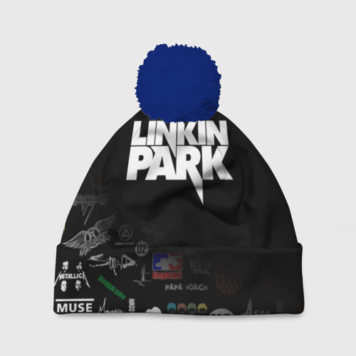 Шапка 3D c помпоном Linkin Park Линкин Парк - купить по цене 1230 руб в  интернет-магазине Всемайки, арт 2093875