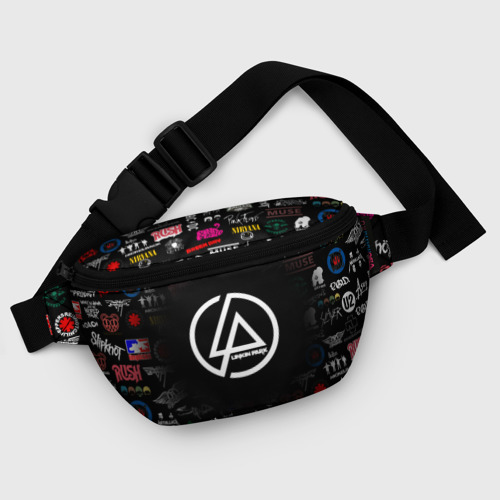 Поясная сумка 3D Linkin Park rock logo - фото 6
