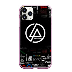 Чехол для iPhone 11 Pro Max матовый Linkin Park rock logo