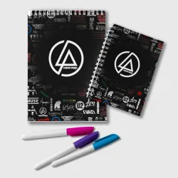 Блокнот Linkin Park rock logo