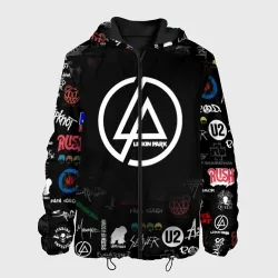 Мужская куртка 3D Linkin Park rock logo