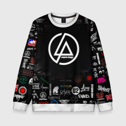 Детский свитшот 3D Linkin Park rock logo