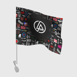 Флаг для автомобиля Linkin Park rock logo