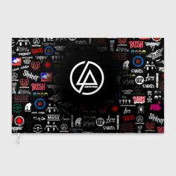 Флаг 3D Linkin Park rock logo