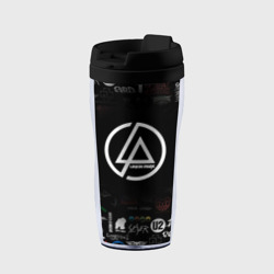 Термокружка-непроливайка Linkin Park rock logo