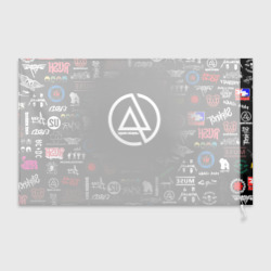 Флаг 3D Linkin Park rock logo - фото 2