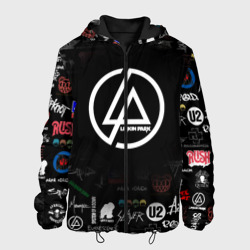 Мужская куртка 3D Linkin Park rock logo