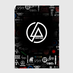 Постер Linkin Park rock logo