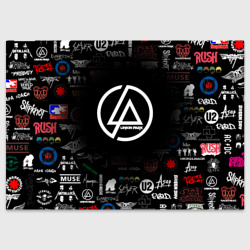 Поздравительная открытка Linkin Park rock logo