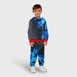 Детский костюм с толстовкой 3D BSD logo blue - фото 2