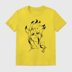 Мужская футболка хлопок Доктор Стоун