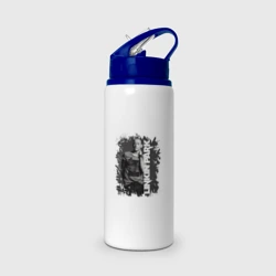 Бутылка для воды с трубочкой Linkin Park Chester Bennington