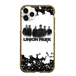 Чехол для iPhone 11 Pro Max матовый Linkin Park+спина