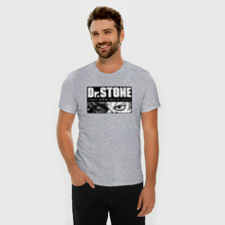 Мужская футболка хлопок Slim Доктор Стоун - фото 2
