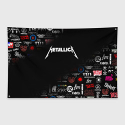 Флаг-баннер Metallica Металлика