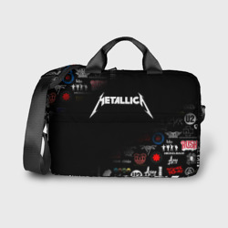 Сумка для ноутбука 3D Metallica Металлика