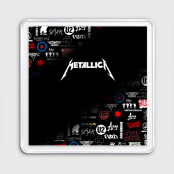Магнит 55*55 Metallica Металлика