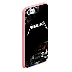 Чехол для iPhone 5/5S матовый Metallica Металлика - фото 2