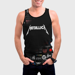 Мужская майка 3D Metallica Металлика - фото 2