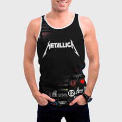 Мужская майка 3D Metallica Металлика - фото 2