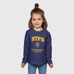 Детский лонгслив 3D Бруклин 9-9 департамент NYPD - фото 2