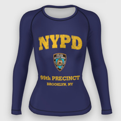 Женский рашгард 3D Бруклин 9-9 департамент NYPD