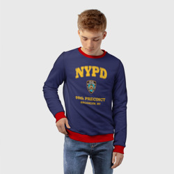 Детский свитшот 3D Бруклин 9-9 департамент NYPD - фото 2