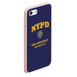 Чехол для iPhone 5/5S матовый Бруклин 9-9 департамент NYPD - фото 2