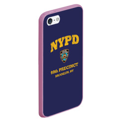 Чехол для iPhone 5/5S матовый Бруклин 9-9 департамент NYPD - фото 2