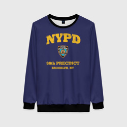 Женский свитшот 3D Бруклин 9-9 департамент NYPD
