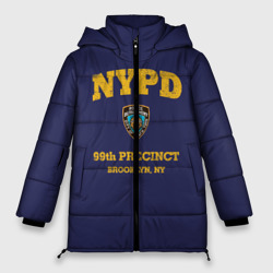 Женская зимняя куртка Oversize Бруклин 9-9 департамент NYPD